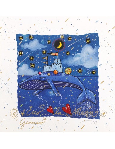 Gennaio (fondo bianco) - Ecco la magia