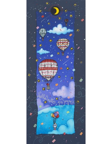 Nella notte i sogni (fondo blu)