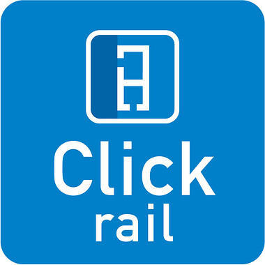 Click Rail binario per appendere quadri