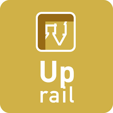 Up Rail binario per appendere i quadri